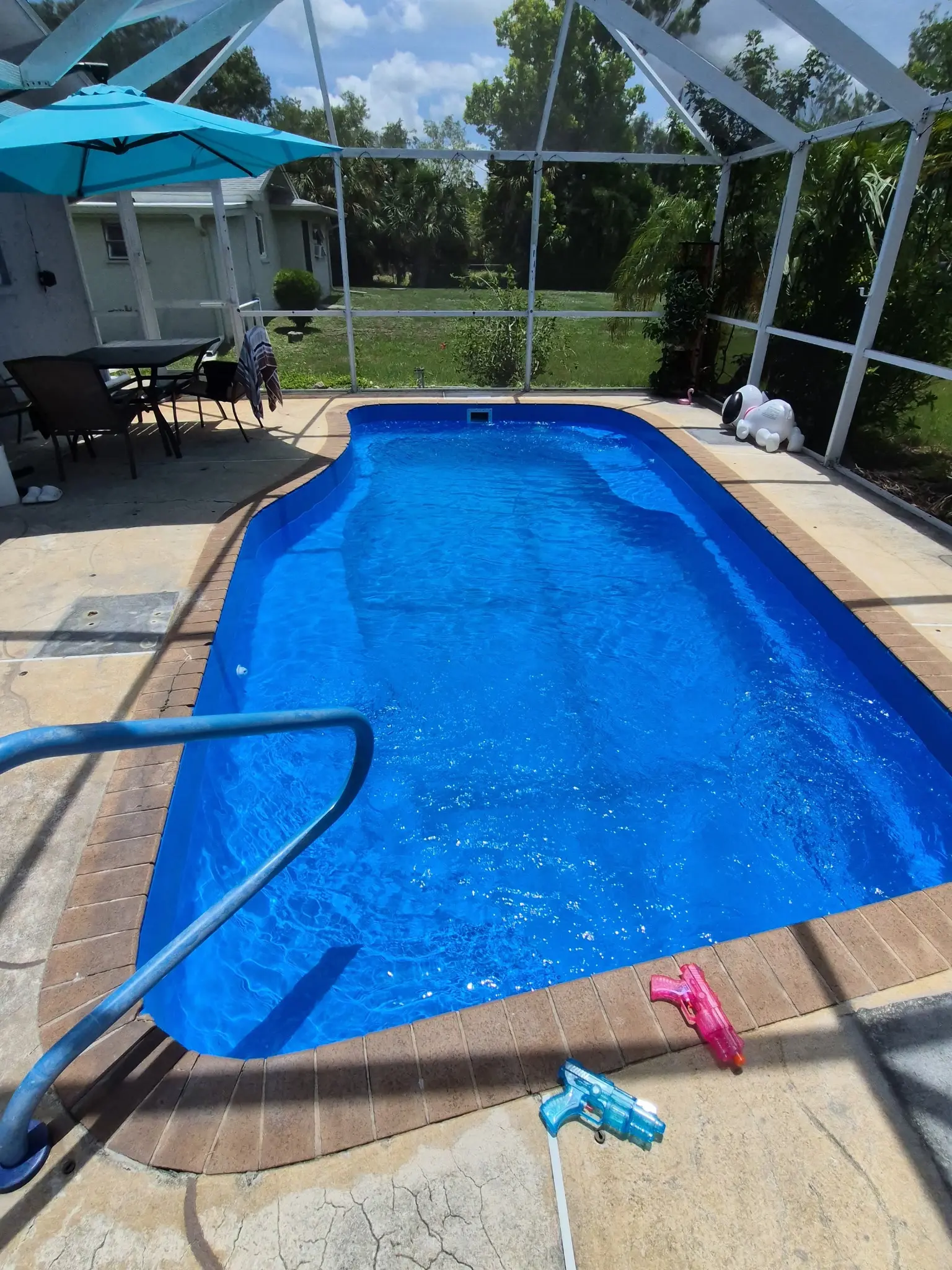 Pool service work by Hydra Pool Service in Port Charlotte, FL